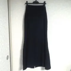 earth music&Ecology マーメイドスカート サイズM 黒 リボン
