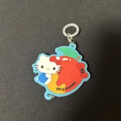 サンリオ　キティ　イオン　ジモトデザイン　ラバーマスコット　ストラップ
