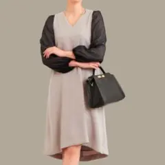 GREEN LABEL RELAXING ベージュ ワンピース 入学式