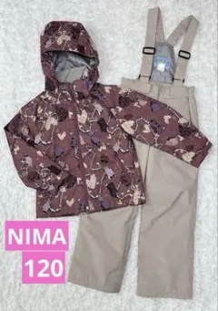 NIMA ニマ スキー　スノーウエア上下セット 女の子 120 ユニコーン