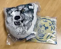 MAN WITH A MISSION 一番くじ D賞 クッション タオル セット