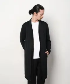 【美品】トルネードマート　レイヤードノーカラーコート sizeＭのサムネイル
