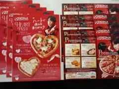 Pizza-La プレミアムメニュー チラシ　ピザーラ宮舘涼太　　5枚×2セット