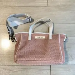 未使用級！qbag paris nest bon 2way ショルダーバッグ