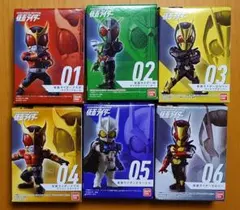 コンバージモーション　仮面ライダー01〜06　６体セット