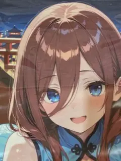 中野三玖 等身大フロアマット UGC - メルカリ