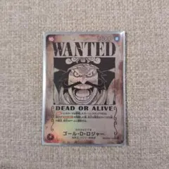 ゴール・D・ロジャー　手配書　パラレル