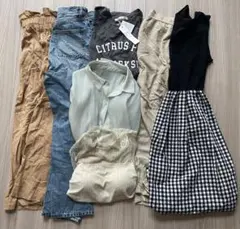 【新品あり！】7点セット　まとめ売り レディース服　コーデ売り　カジュアル