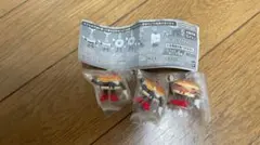 FLAVORS めじるしアクセサリー2 バーガー 3個セット