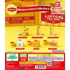 Lipton ミニチュアチャームコレクション2 全6種セット
