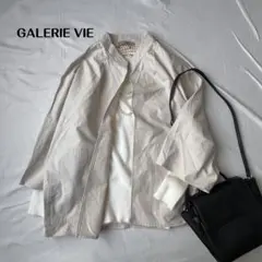 【美品】GALERIE VIE 23SS コットン ドルマンスリーブジャケットのサムネイル