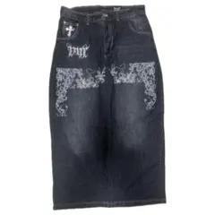 Nyx jeans denim dc jnco y2k 極太 sk8 b系のサムネイル