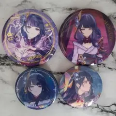 さ*ら様 原神 雷電将軍 缶バッジ まとめ売り
