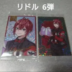 ツイステ リドル ツインウエハース6 箔押し ユニオンバースデー カード セット