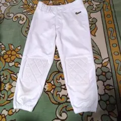 Nike ホワイト ユニフォーム膝パット付き(練習着)パンツMサイズ ズボン