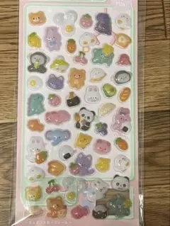 海外製　立体シール　ぷくぷく シール　シールセット 3種類