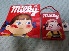 Milky キャラクターイラスト バッグ・ボックス セット