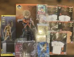 一番くじ 僕のヒーローアカデミア D賞 爆豪勝己 F賞 銅像オールマイト おまけ