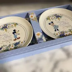 Disney Blue Ever After ミッキー　ミニー　プレート2枚のサムネイル