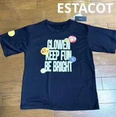 ESTCOT ワッペン付き Tシャツ　黒Mのサムネイル