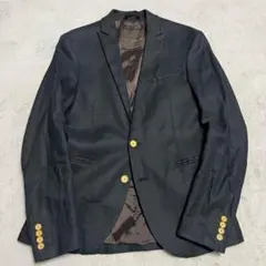 リネン混 美品 ZARA MAN ザラ マン テーラードジャケット R-7645