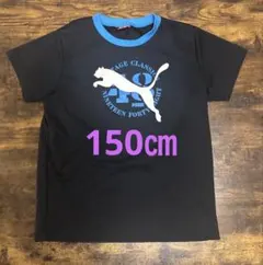 PUMA Tシャツ ブラック ブルー 150サイズのサムネイル