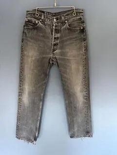 usa製リーバイス　501 ブラック　フェード　w30 L30