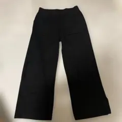 GU ジーユー ニットパンツ ブラック レディースL