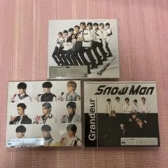 Snow Man Grandeur CD3点セット＋ミニファイル2点