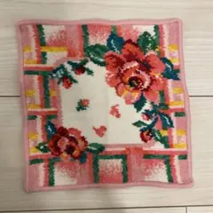 FEILER ハンカチ　花柄　ピンク