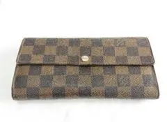 LOUIS VUITTON ダミエ ポルトフォイユサラ 長財布