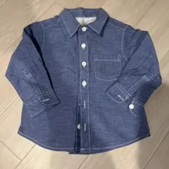 無印　子ども用シャツ　90