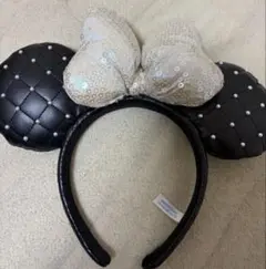 ディズニー カチューシャ キルティング スパンコール