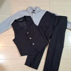 キャサリンコテージ140キッズ フォーマルスーツセット ブラック