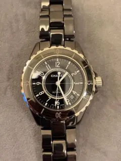 シャネル CHANEL H0684J12 黒セラミック 38mm 自動巻き - メルカリ