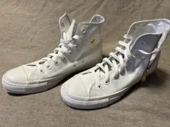 コンバース オールスター ハイカット ホワイト サイドジッパー 26cm