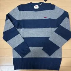Levi's ストライプ クルーネックセーター Sのサムネイル