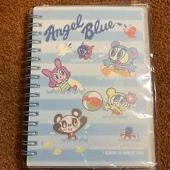Angel Blue エンジェルブルー シール帳＆メモ帳 レトロ
