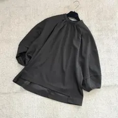 フォーシー for/c yuki コラボ ギャザーブラウス トップス コクーン袖