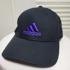 adidas アディダス キャップ 黒 ブラック フリーサイズ