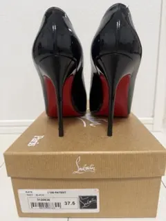 【美品】Christian Louboutin KATE ブラック 37.5