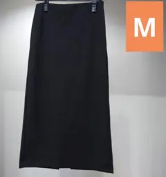 ⬛︎美品⬛︎ユニクロC クレープジャージーナロースカート ブラック　Mサイズのサムネイル