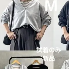 TT*YUM*スウェットPO 中灰 M