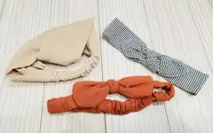 ベビーヘアバンド　3点セット