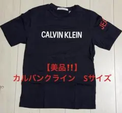 【美品‼️人気商品‼️早い者勝ち‼️】CALVIN KLEIN ネイビー Tシャツ