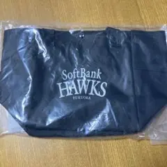 ソフトバンクホークス　オリジナルミニトートバッグ　黒