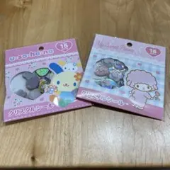 【新品未開封】サンリオ マイスウィートピアノ ウサハナ クリスタルシール 2点