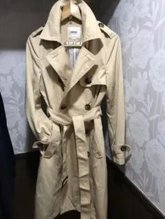 OZOC ベージュ　トレンチコート38