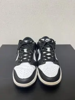 Nike Dunk Low Panda 24.5 ブラック/ホワイト スニーカー