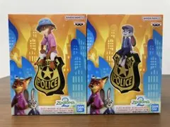 ズートピア モニタートップフィギュア ニック ジュディ フィギュア 2体セット
